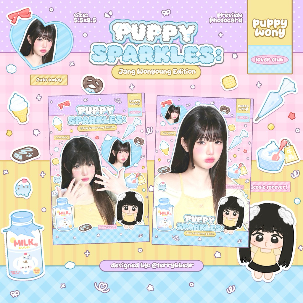 Photocard/Card des WONYOUNG IVE 40/100 cái