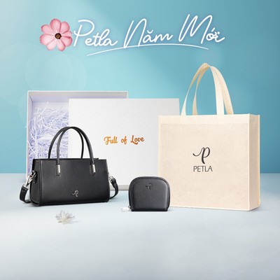 Túi nữ đeo chéo cầm tay dễ thương Petla LN25
