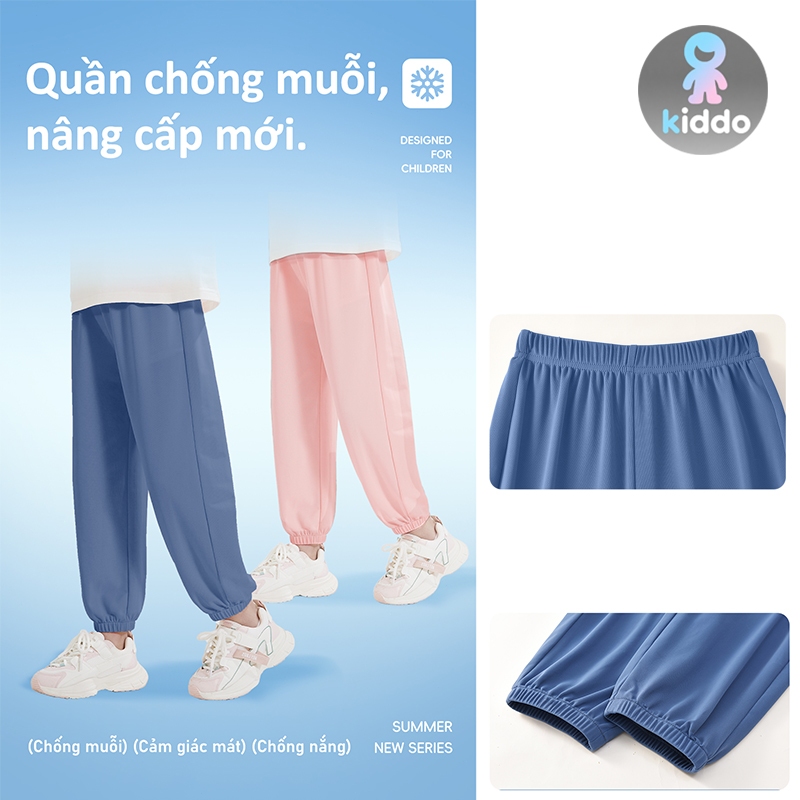Kiddo Kiddo Đồ Bé Trai - Quần Jogger Nỉ Co Giãn 4 Chiều Cao Cấp, Vải Mềm Mại Thoải Mái (Hàng Sẵn)