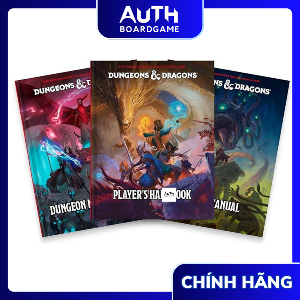 [Chính Hãng] Dungeons & Dragons 5E – 2024 Core Content Bundle