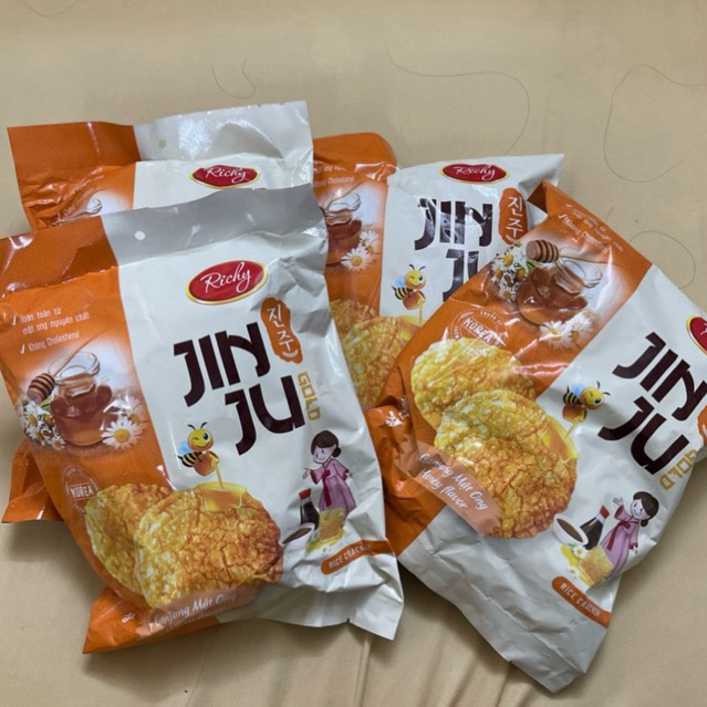 Bánh gạo mật ong JINJU Richy gói 100gr