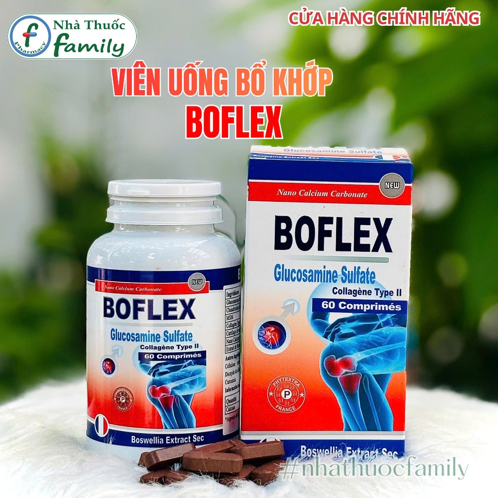 BOFLEX Viên Uống Dưỡng Khớp (Pháp) | Hỗ Trợ Giảm Nhức Mỏi, Giúp Khớp Dẻo Dai, Linh Hoạt