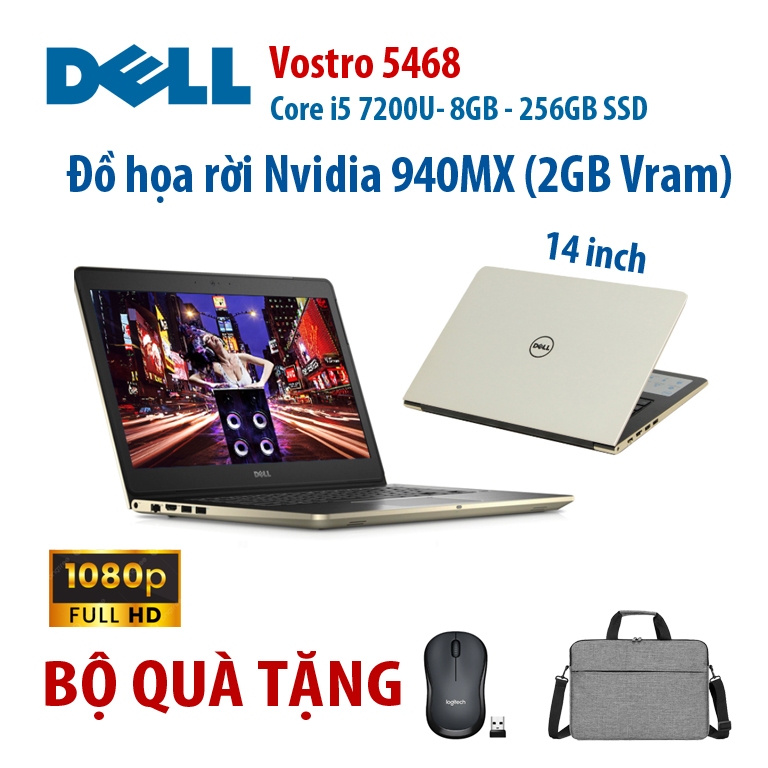 [Game] Laptop Dell 5459 5469 5468 core i5 card đồ họa rời 2GB vram chiến nhiều game và mạnh mẽ cho v