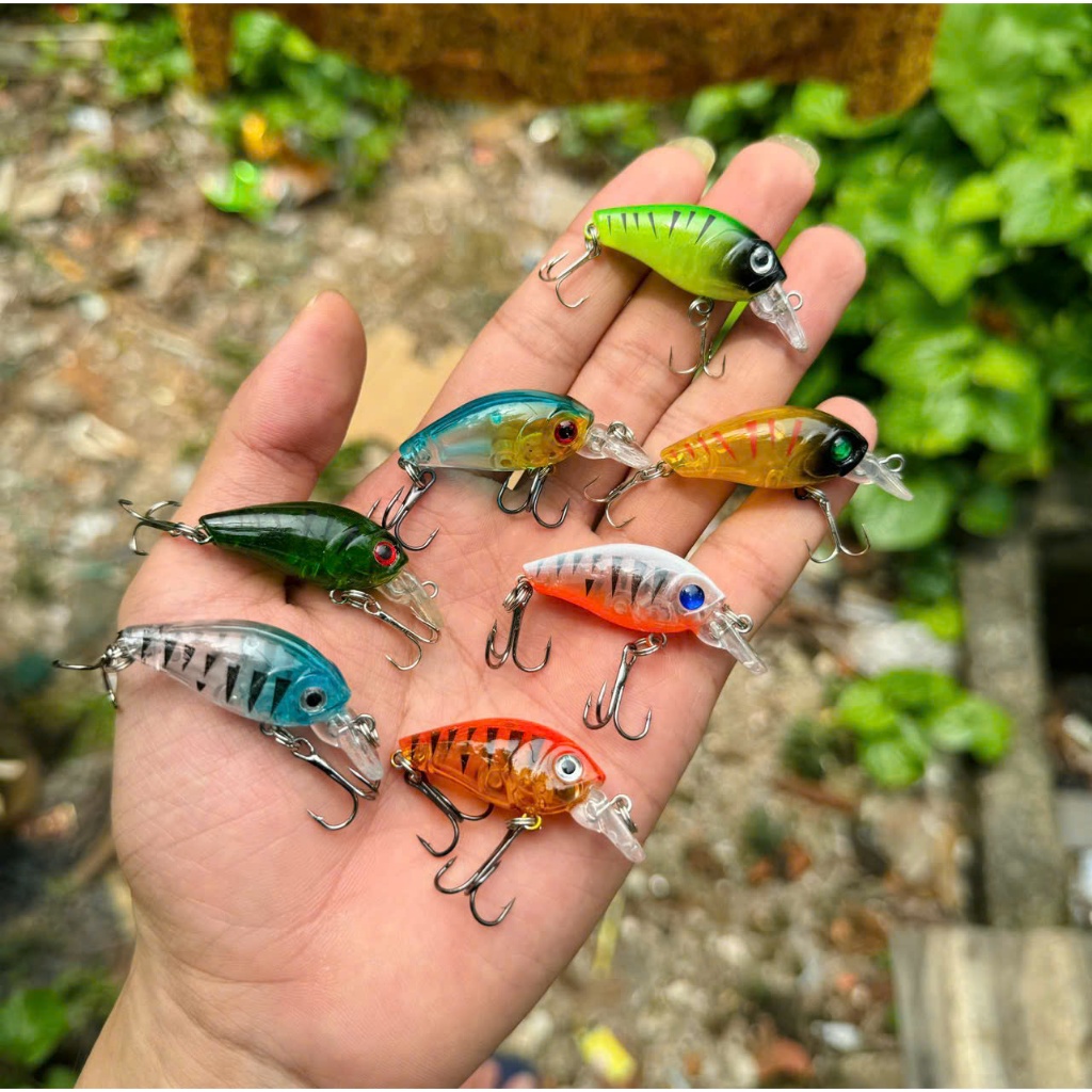 MỒI CHUBBY SIÊU RẺ - MỒI CÂU LURE UL CHUYÊN CÁ TRÁP,CHẼM,LÓC