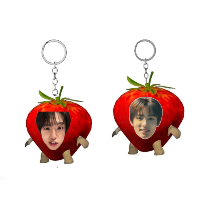 Móc khoá Cortis strawberry seonghyeon, juhoon fresita, minseok ,...