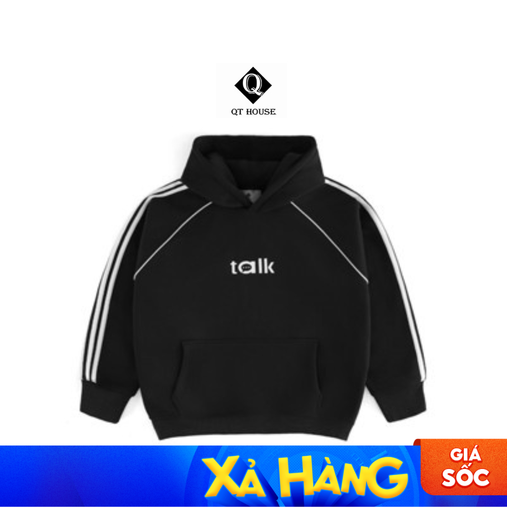 [Xả kho] Áo Hoodie Nỉ Bông QTHOUSE, Áo Nỉ Nam Nữ Form Boxy Mẫu Mới 2023 - QTHD01