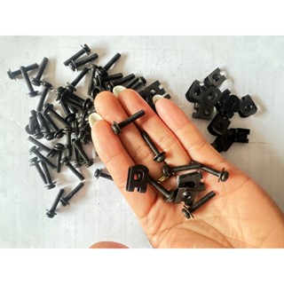 Ốc Vít Giàn Áo Xe Máy 4ly * 2cm, Kẹp 4Ly Zen Nhuyễn Bắt Đầu Đèn. Phụ Tùng Xe Máy.