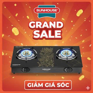 Bếp Gas Dương Kính Sunhouse SHB2106 và SHB2023 - Hệ thống đánh lửa Magneto tạo tia lửa nhanh - Kiềng bếp độc lập