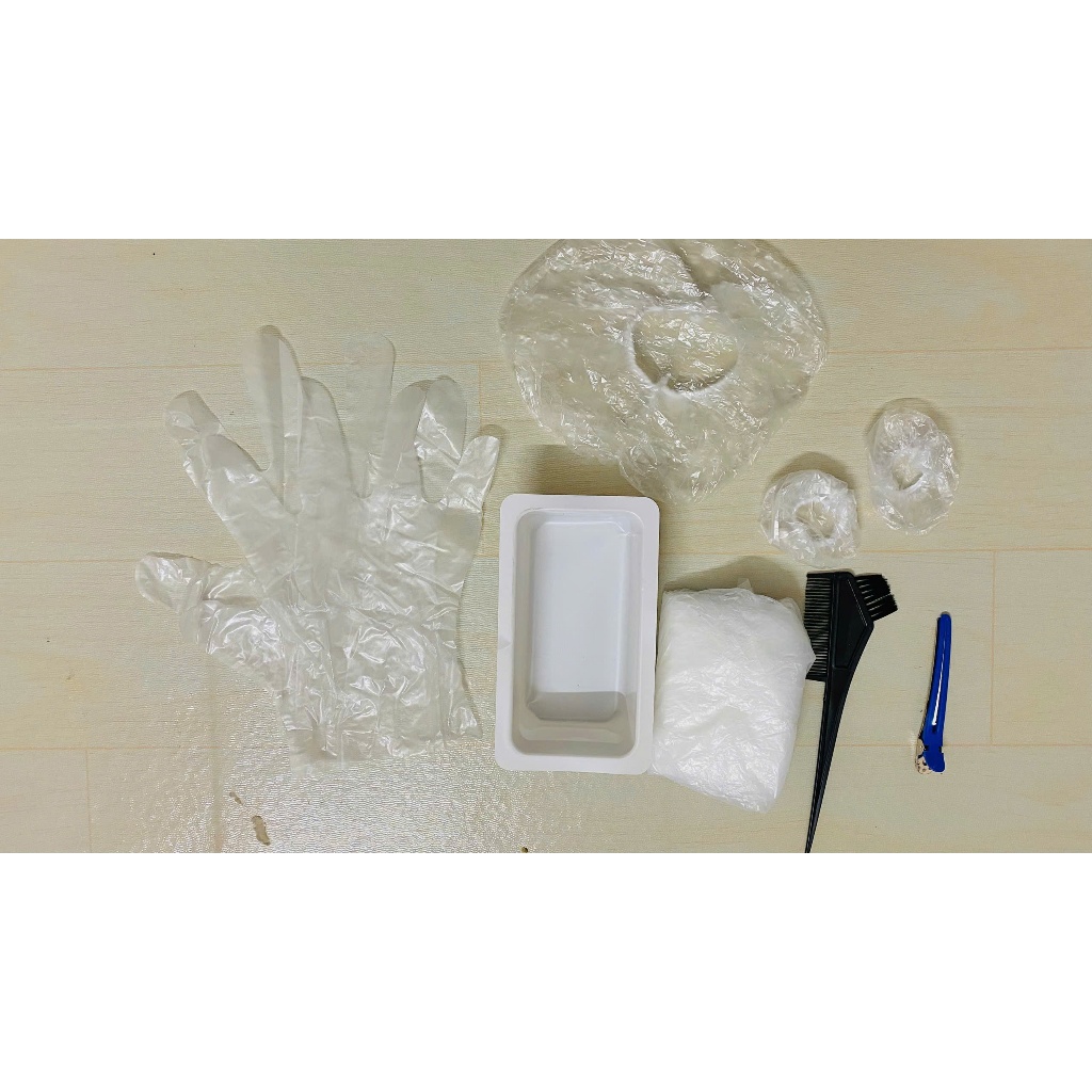 Combo Sỉ 100 Bộ Dụng Cụ Nhuộm Tóc Tại Nhà 6 Món | Chuẩn Salon | Giá Tốt Cho Shop & Salon