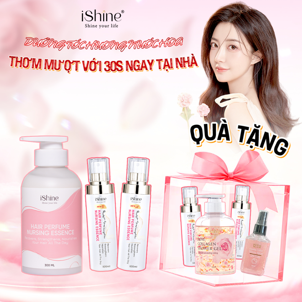 Tinh chất dưỡng tóc không xả iShine – giải pháp phục hồi chuyên biệt
