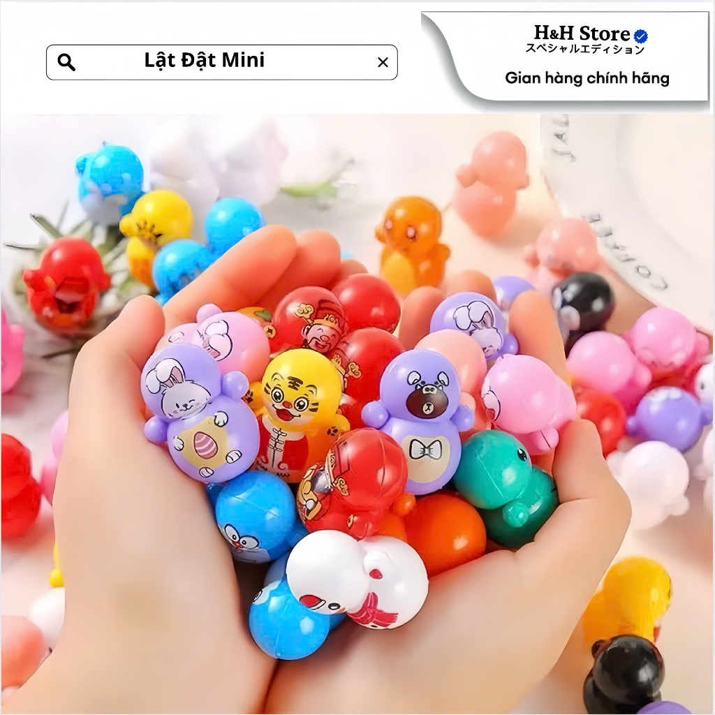 ✨Set 50 -100 Lật đật mini squid game đồ chơi cho bé nhiều mẫu dễ thương Shop H&HStore