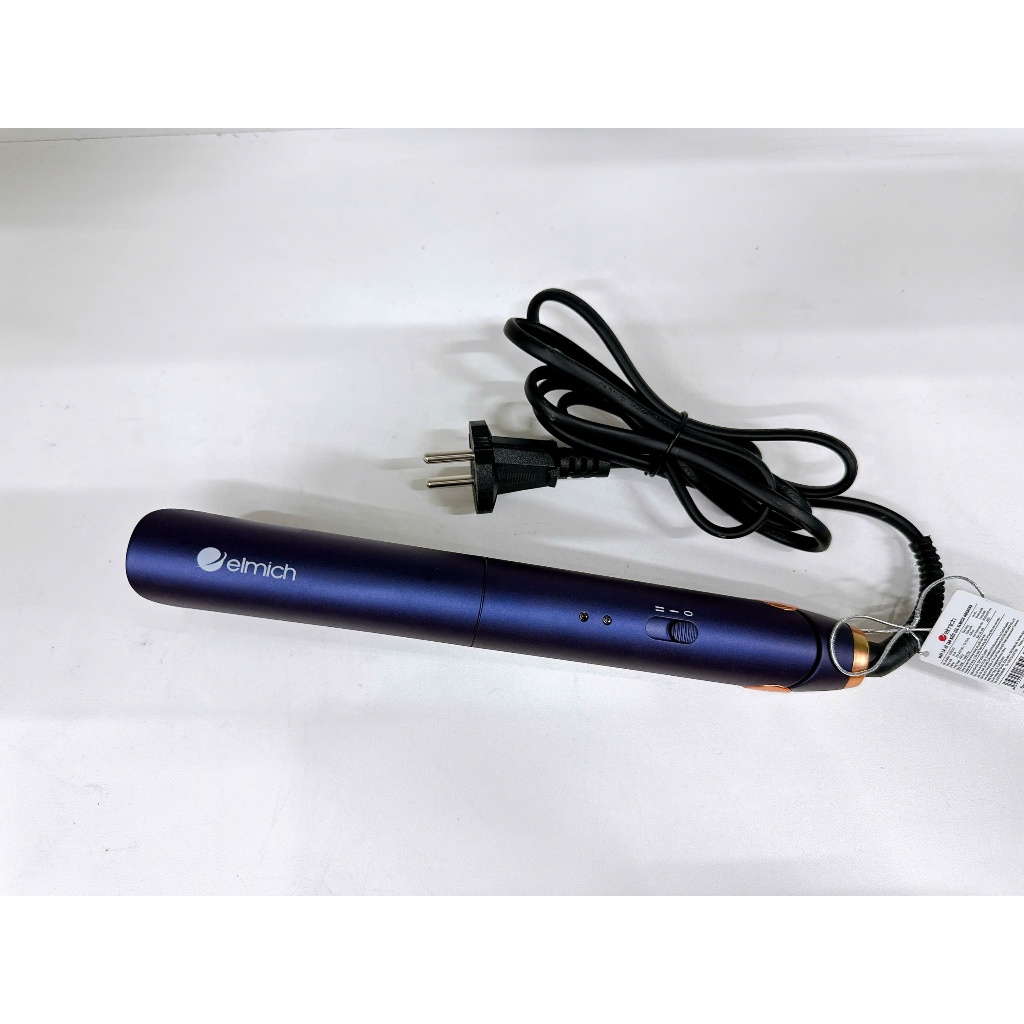 Máy Là Duỗi Tạo Kiểu Tóc Elmich HDE8595 30W, Hàng Chính Hãng, 2 Trong 1 Uốn Duỗi Tiện Lợi