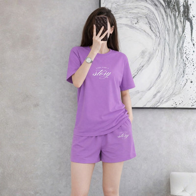 Bộ quần áo thun nữ dáng rộng NB25 chất cotton Loza G0290