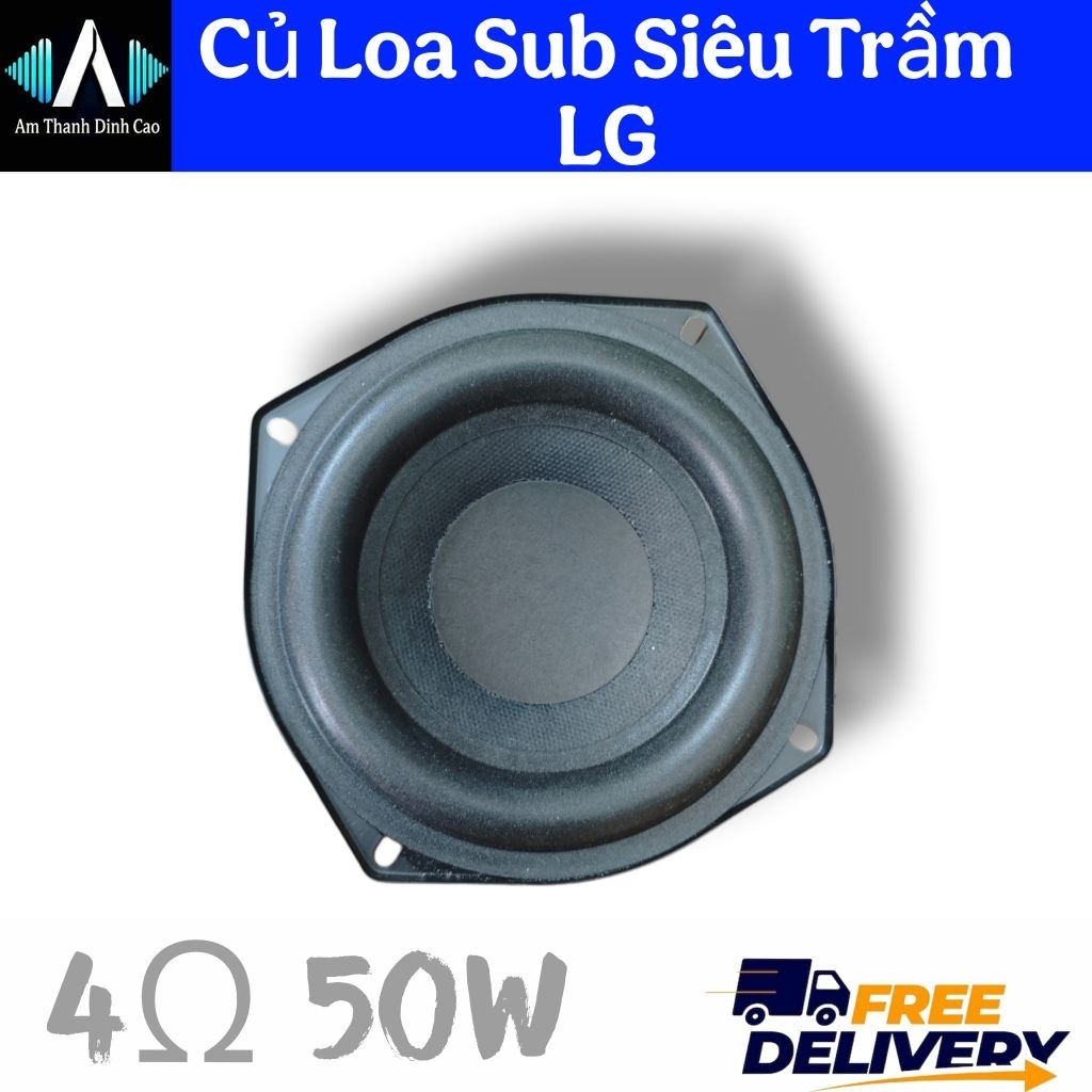 Củ Loa Sub 𝗟𝗚 𝟱𝟬𝗪 𝟱.𝟮𝟱𝗜𝗻𝗰𝗵 Loa Siêu Trầm Diy