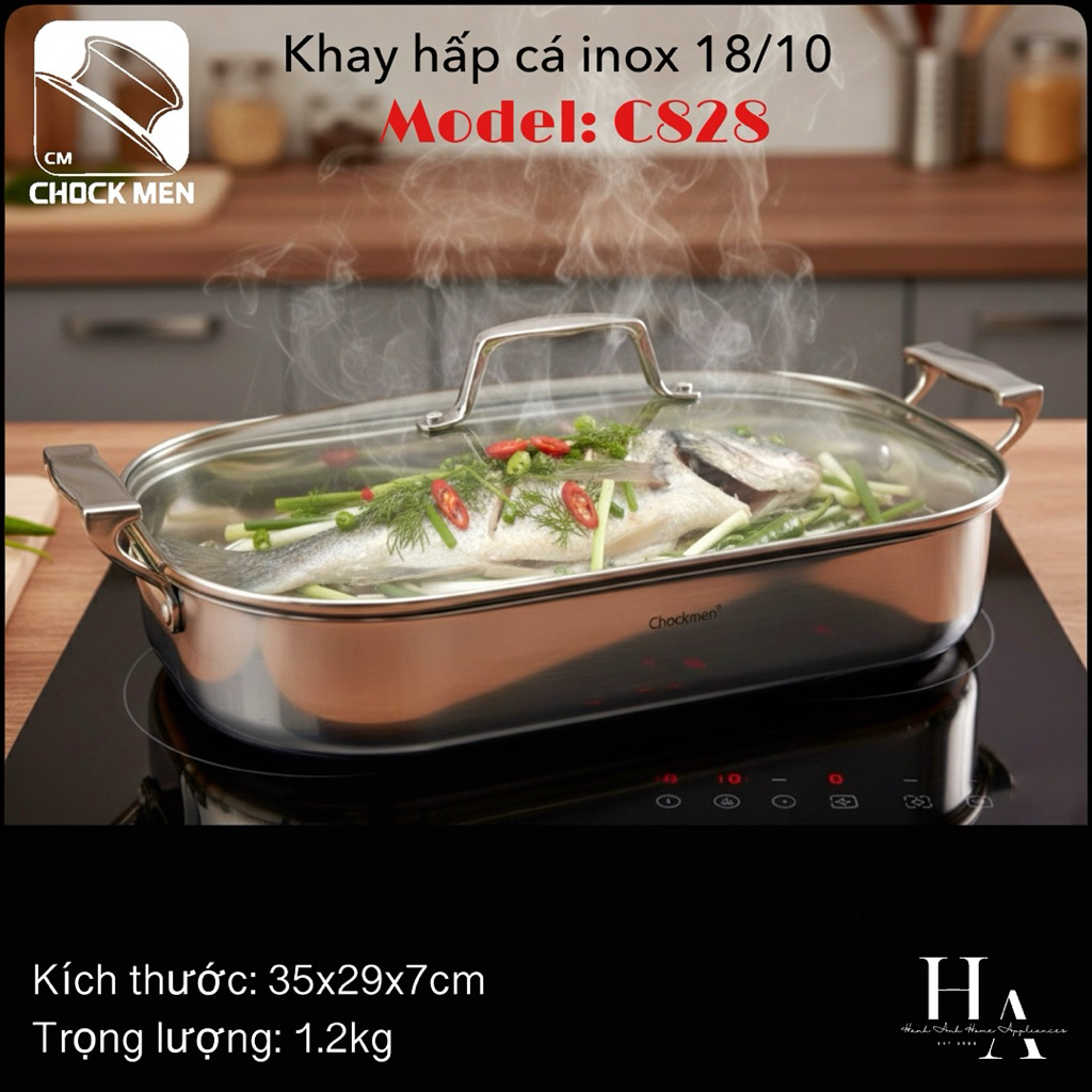 NỒI HẤP CÁ 36CM CHOCKMEN - C828