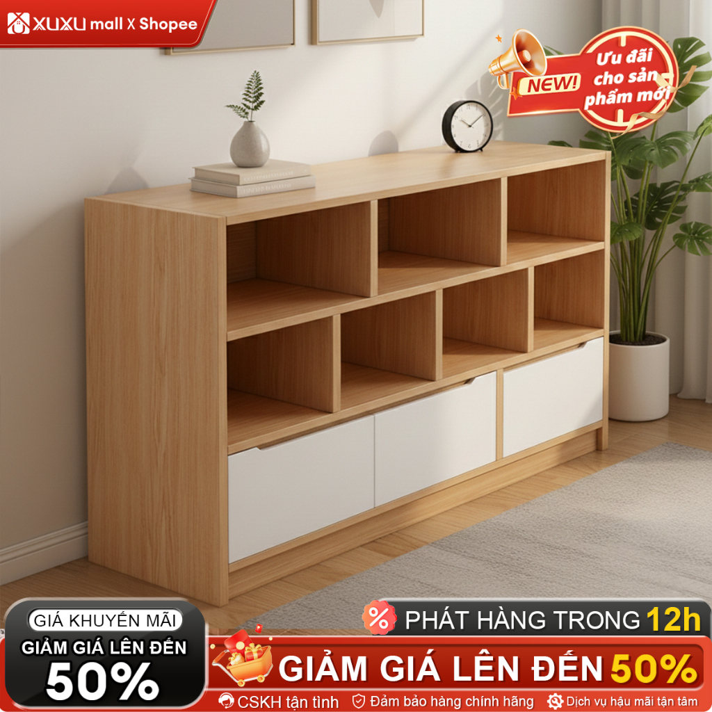 Kệ Tủ Gỗ đa năng Để Sách Trang Trí