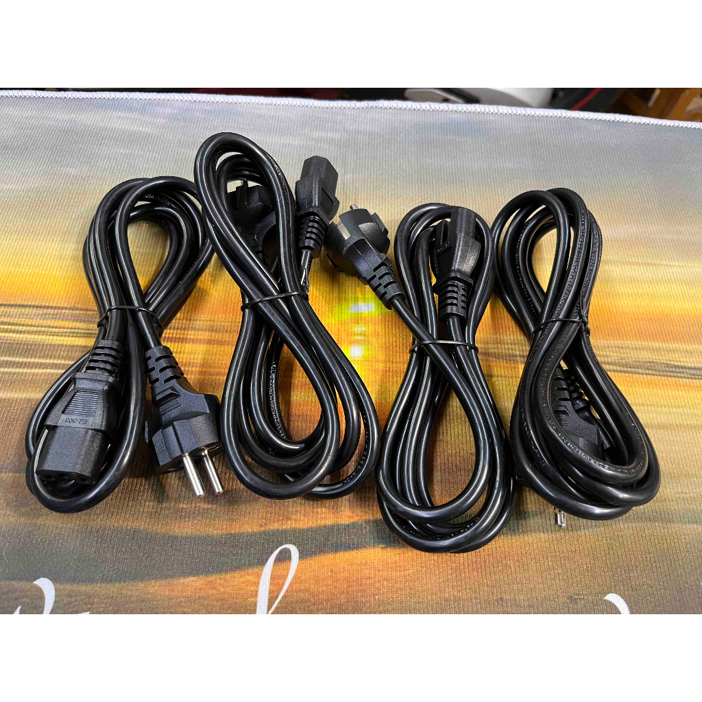 Dây nguồn 2 chấu C15, dây nguồn c15, power cable C15, cáp nguồn 2 chấu c15 có hóa đơn VAT