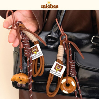 Charm treo túi handmade, móc khoá bánh quy dây dù dễ thương - michee.studio