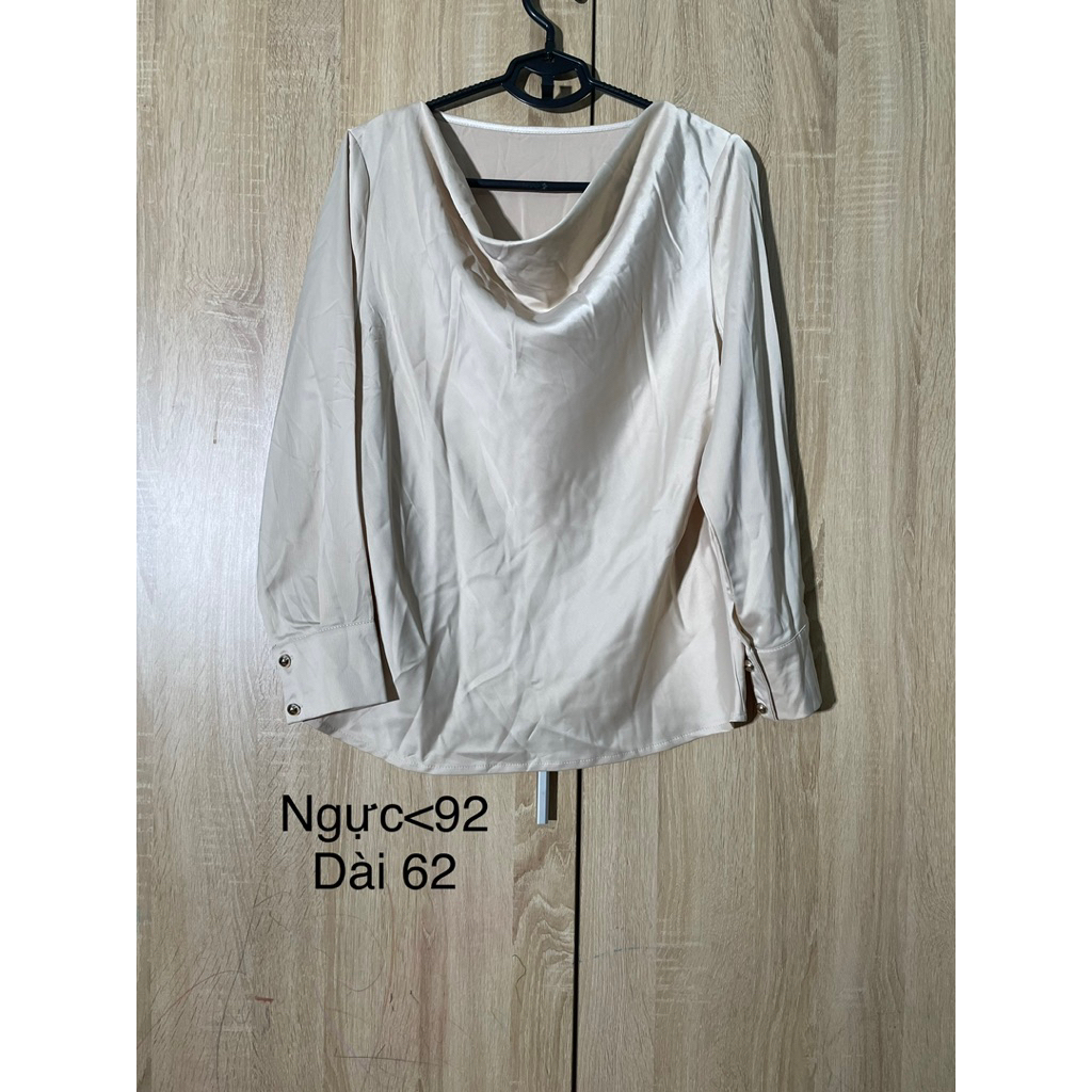 Áo sơmi lụa cổ đỗ (A29)