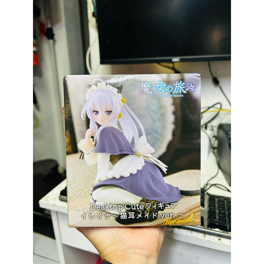 Mô hình Figure Anime  Elaina Desktop Cute - Neko Maid ver. Figure (Taito)
