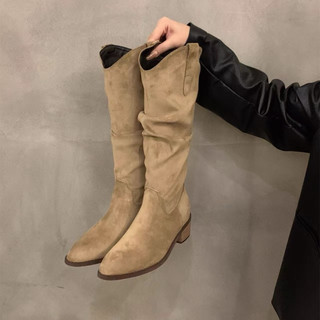 Boot Cổ V Basic Mũi Nhọn Hàng QC 3 Màu