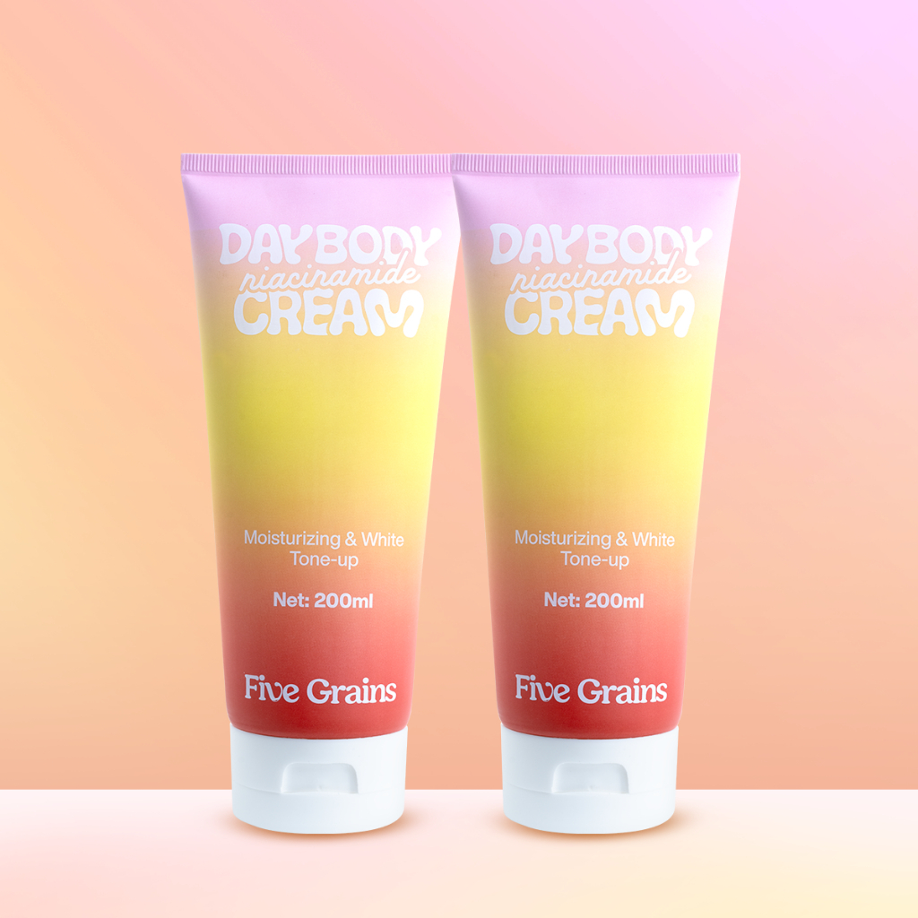 Kem dưỡng Cao cấp Five Grains trắng da Niacinamide, Alpha-Arbutin nâng tone ban ngày 200ML
