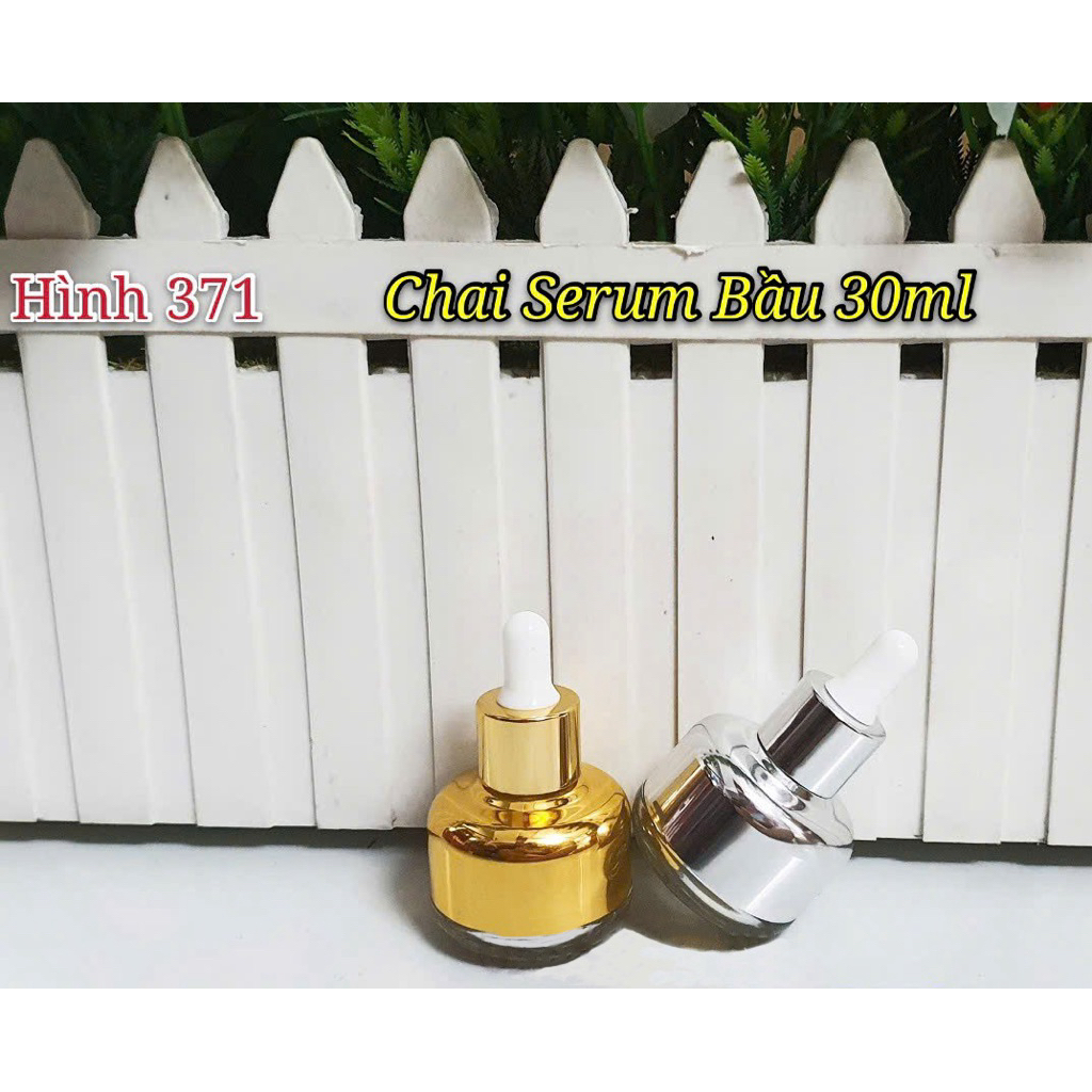 CHAI ĐỰNG SERUM BẦU 30ML