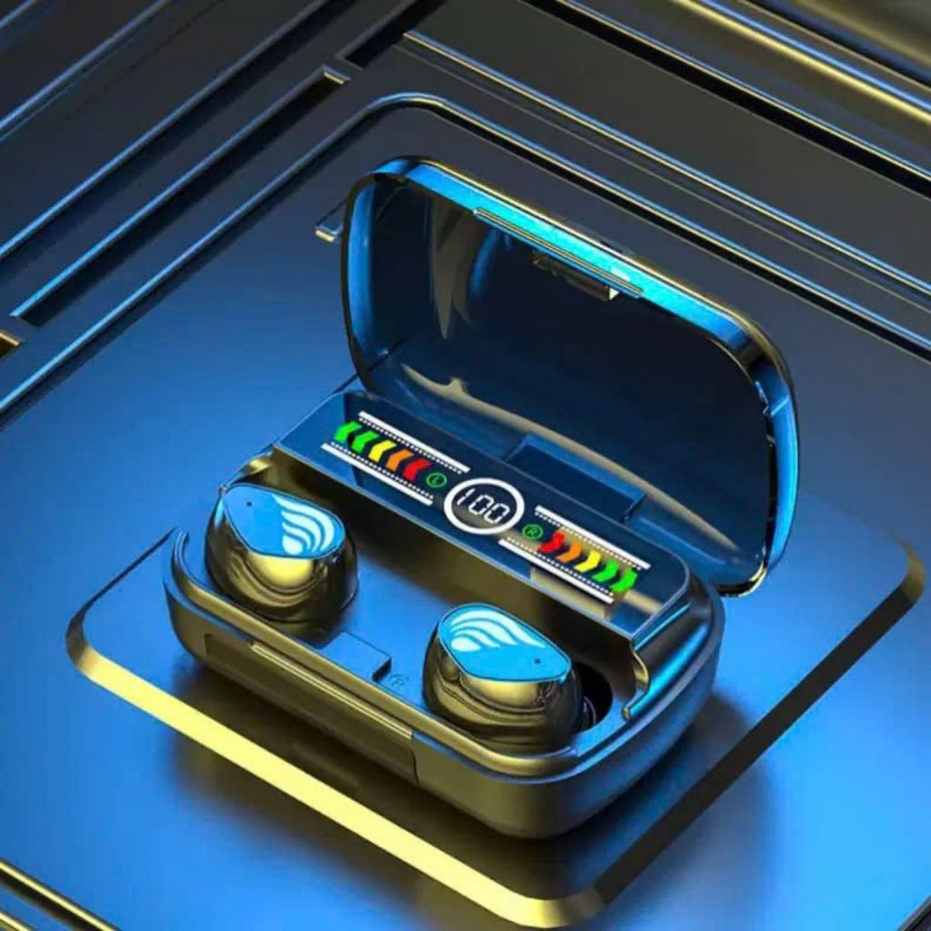 Tai nghe Bluetooth M27 SoundTech âm thanh vòm 360 sống động, pin lâu nghe nhạc xem phim 3H liên tục