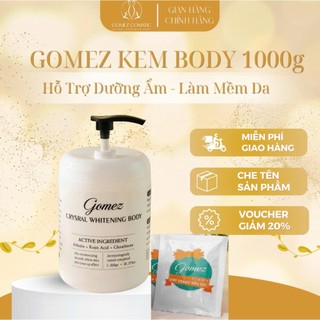 Gomez Kem Body Dưỡng Ẩm & Làm Mềm Da - Nâng Tone Cho Mọi Loại Da Với Chiết Xuất Tự Nhiên Giàu Dưỡng Chất