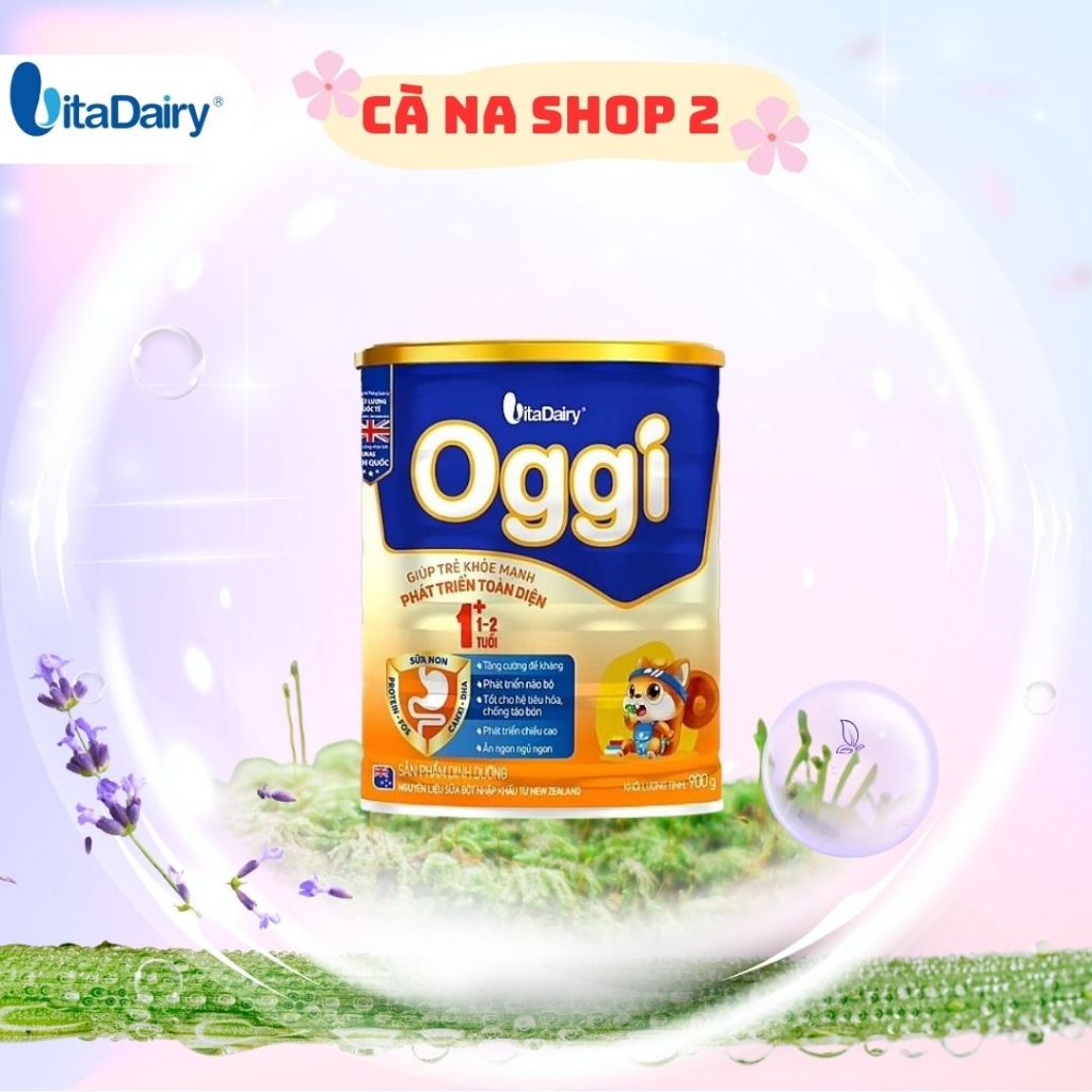 Sữa Phát triển toàn diện Oggi 1+ 800g - Vitadairy - Giá tốt nhất - Hàng chính hãng
