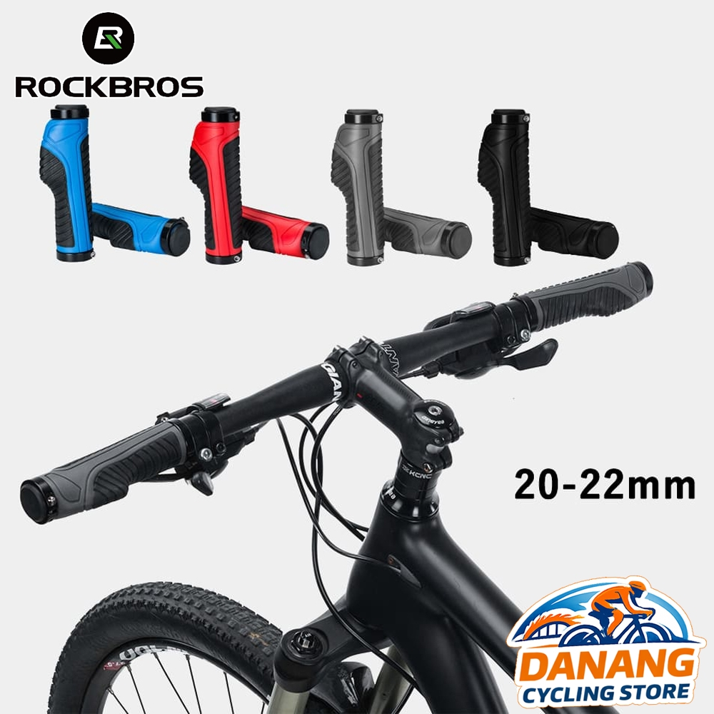 Tay Nắm Su Xe Đạp ROCKBROS BT1802 – Chống Mỏi Tay, Êm Ái, Chống Trượt