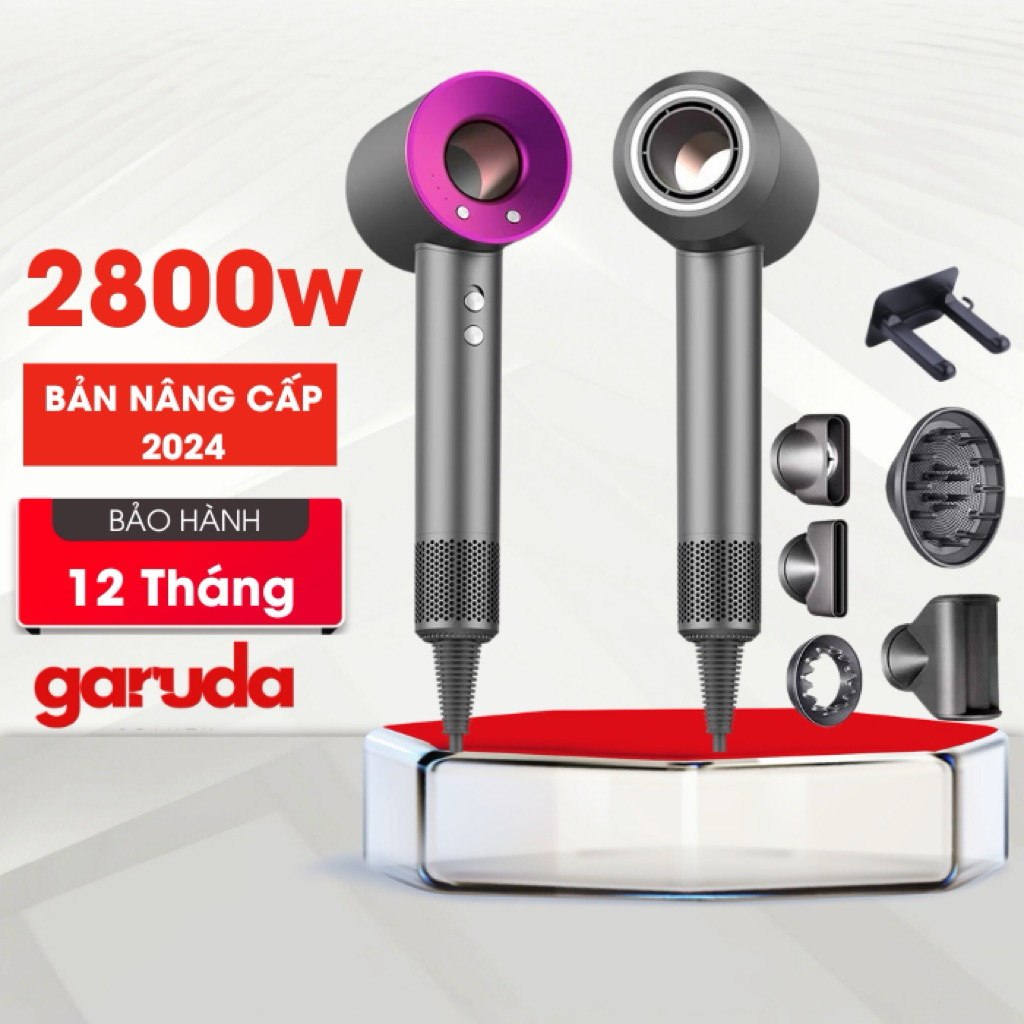 Máy Sấy Tóc ion âm GARUDA 2 Chiều Nóng Lạnh Công Suất 2200W, Nóng Lạnh 2 Chiều Chăm Sóc Tóc, Bảo Hành 12 Tháng