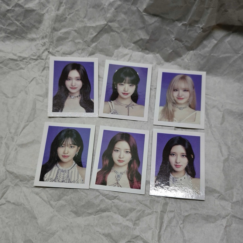 CARD ID SHOW WHAT I HAVE IVE WONYOUNG LIZ REI