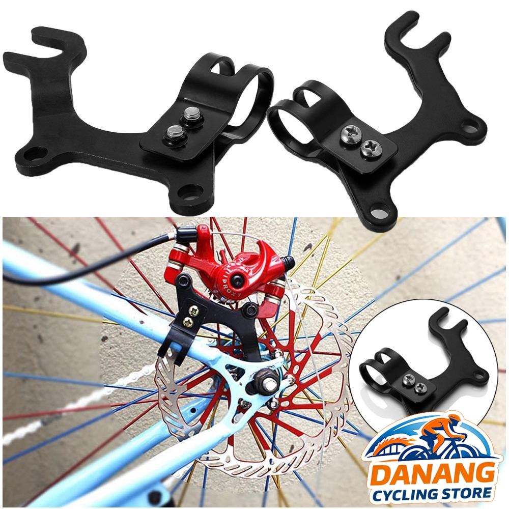 Pas Kẹp Adapter Chuyển Phanh Thường Sang Phanh Đĩa Xe Đạp – Lắp Nhanh, Chắc Chắn