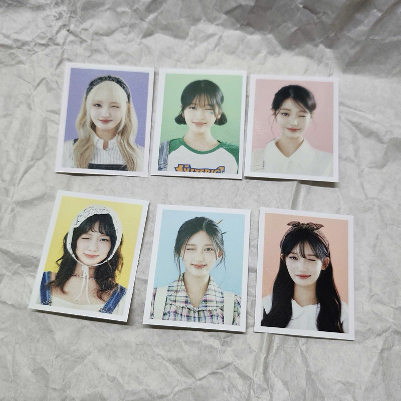 CARD ID IVE SEASON GREETING 2025 WONYOUNG LIZ REI