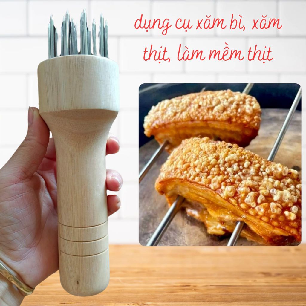 Dụng cụ xăm bì, đâm thịt [ướp thịt cho thấm]
