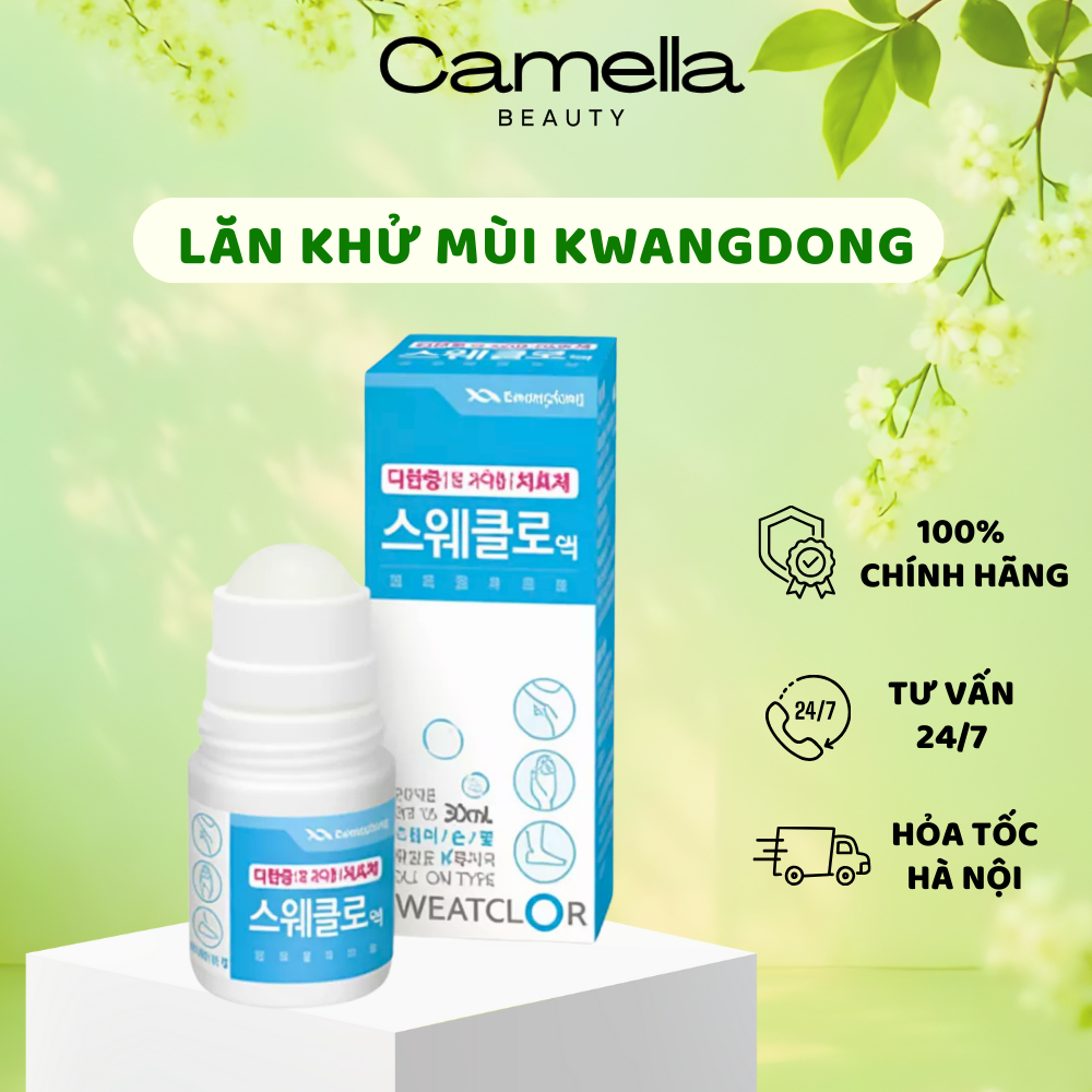 Lăn khử mùi Kwangdong Hàn Quốc 30ml - Camella Beauty