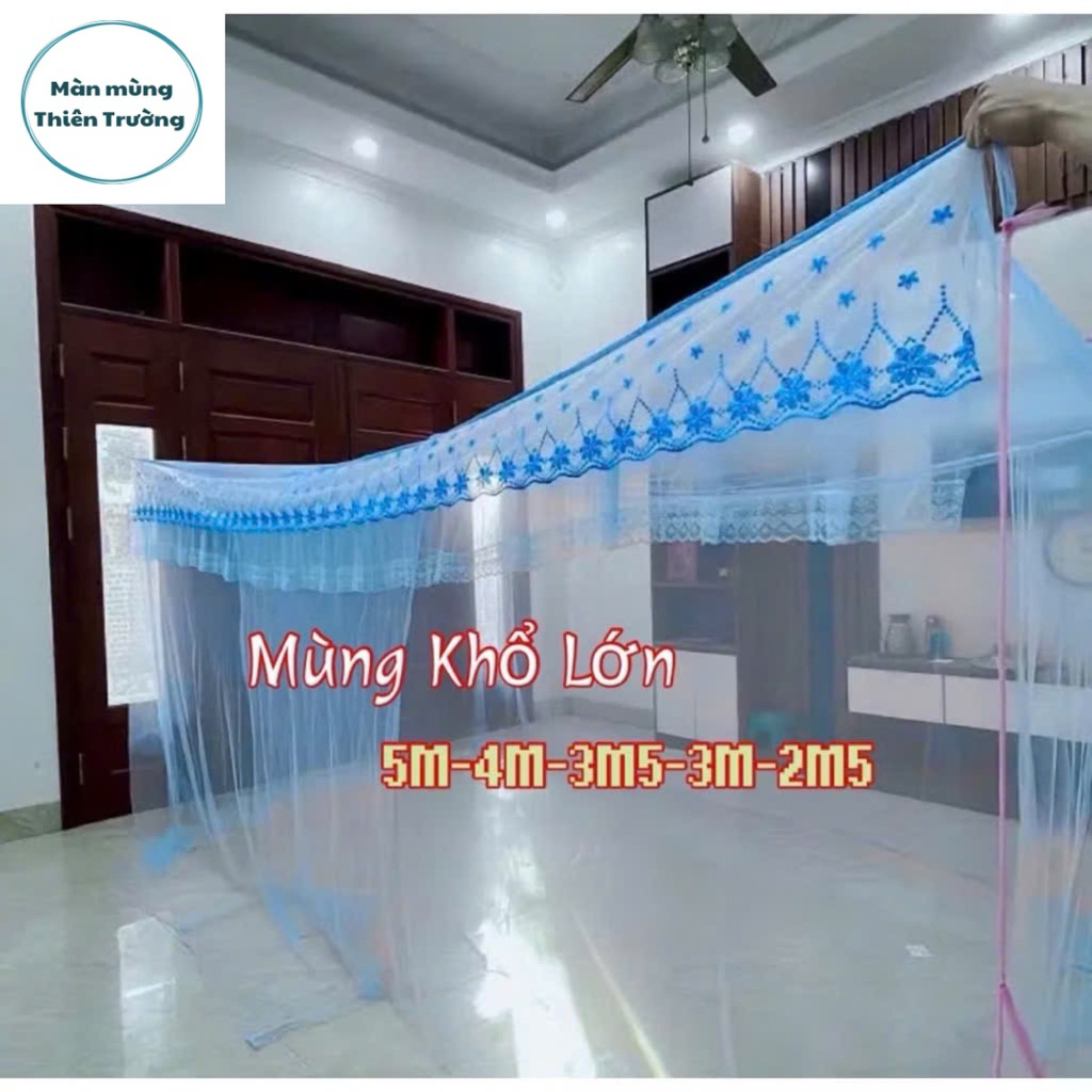 MÙNG LỚN: 5m-4m-3m5-3m-2m5-2m-m8-m6 dành cho gia đình từ hai đến 10 người ngủ