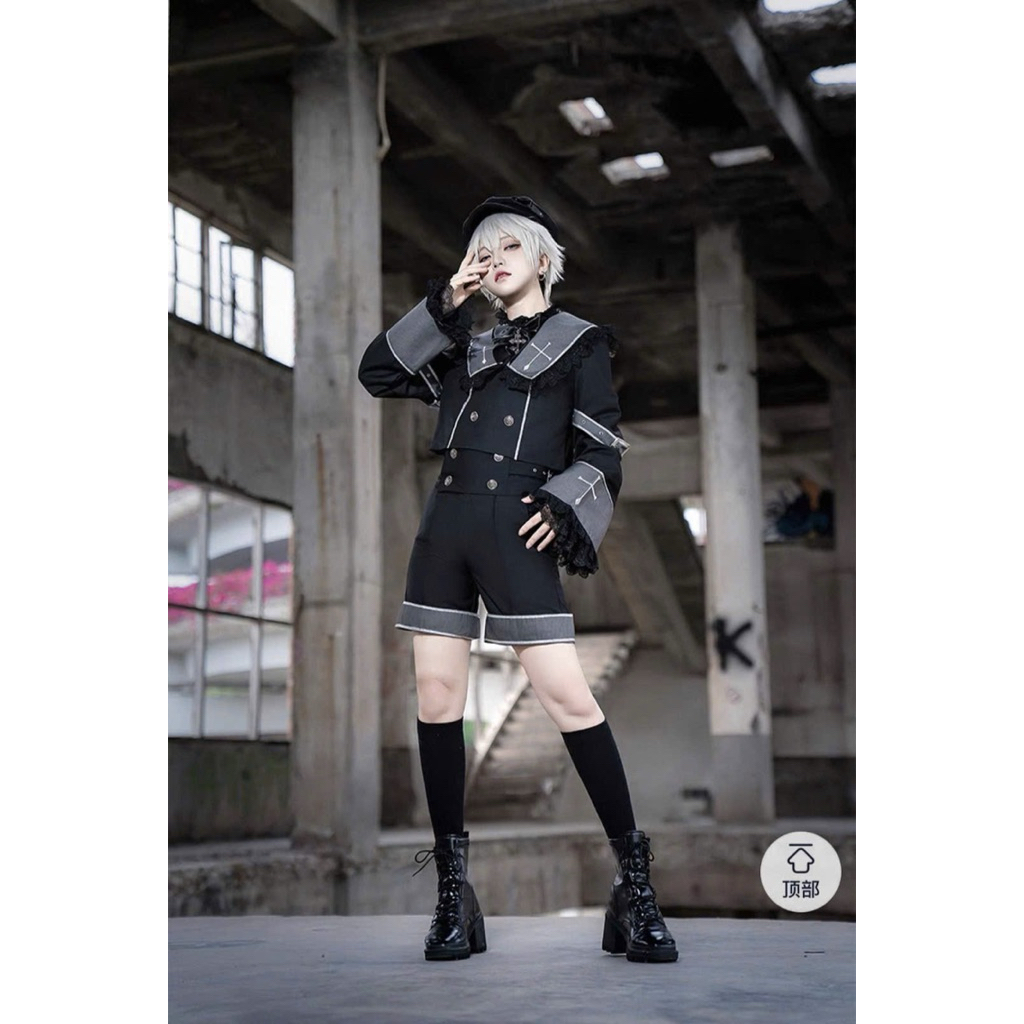 Set ouji lolita màu đen