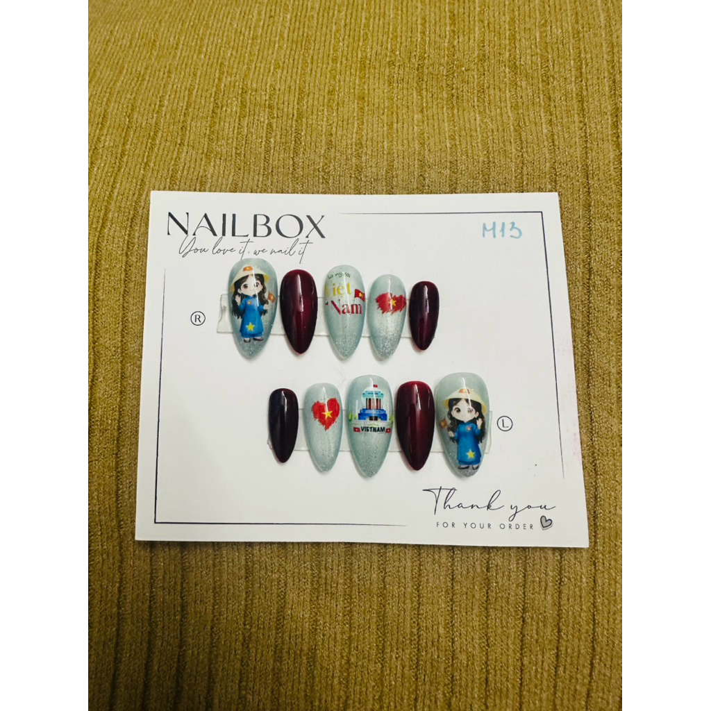Nail box thiết kế Việt Nam