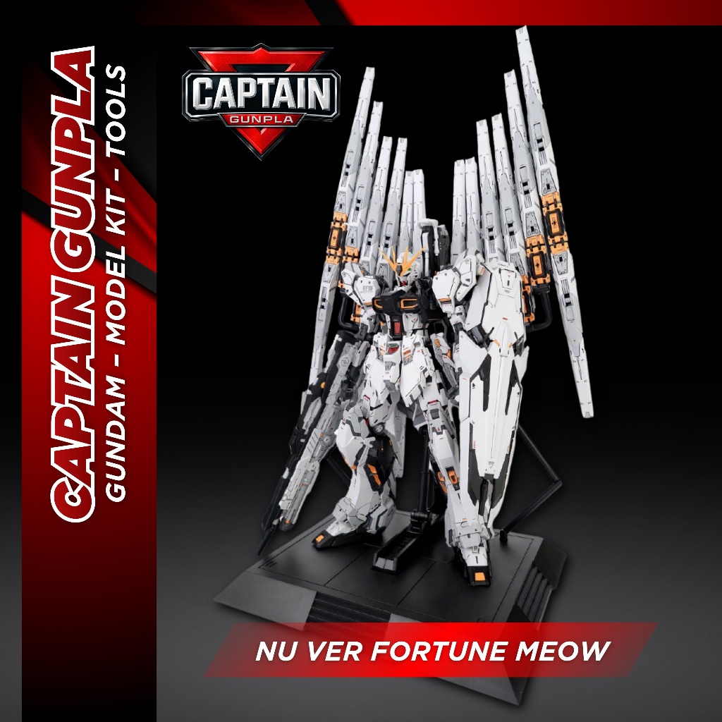Mô hình lắp ráp 1/100 Nu Gundam Fortune Meow
