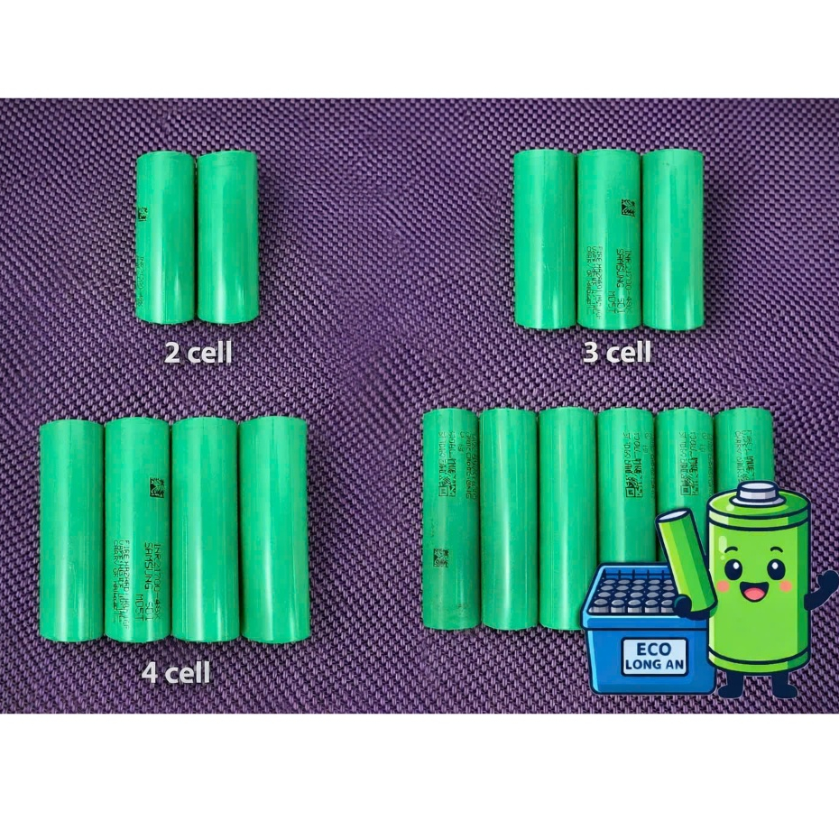 Khối Cell 21700 mã INR21700 - Theo thông tin NCC là Samsung-DIY Lưu Trữ Năng Lương