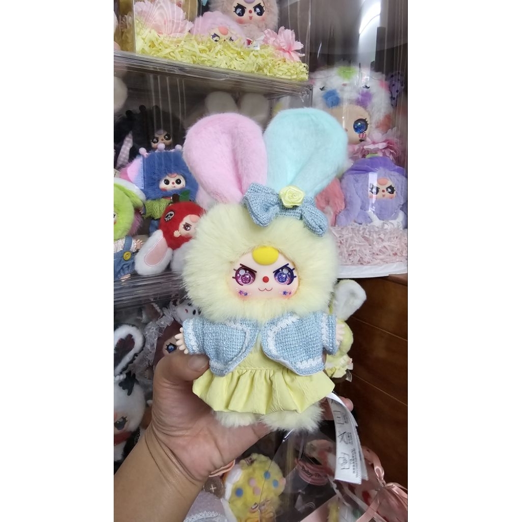 Sẵn hỏa tốc pass Baby Three Oli's Thỏ tủ đồ mini chính hãng size mặt 50% quà tặng gấu bông có móc kh