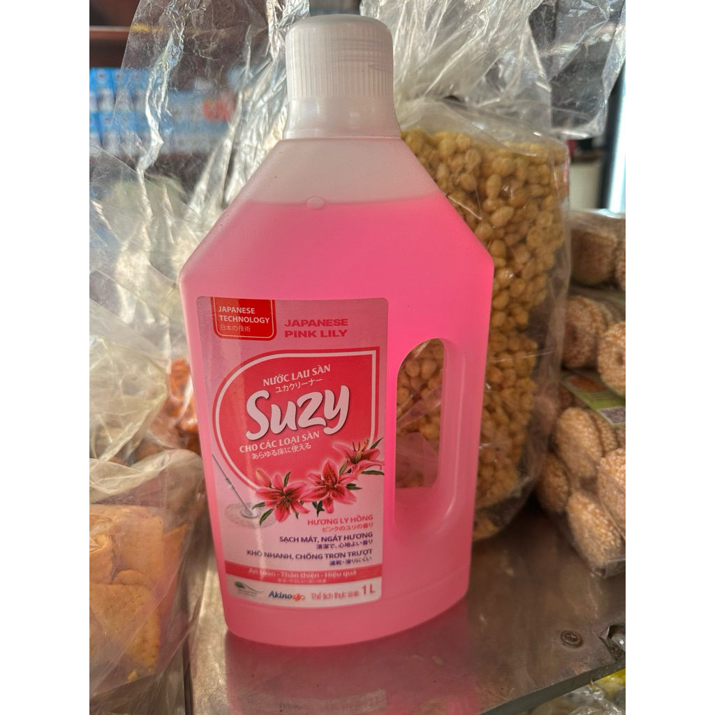 Nước lau sàn SURY hương ly hồng 1l
