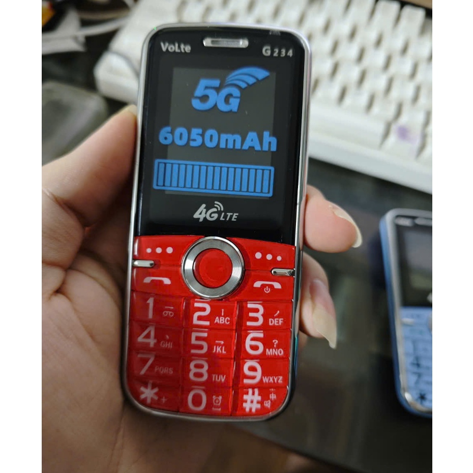 Điện Thoại Izi G234 Sóng chuẩn 4G , Đọc Số, Loa To Pin Khủng