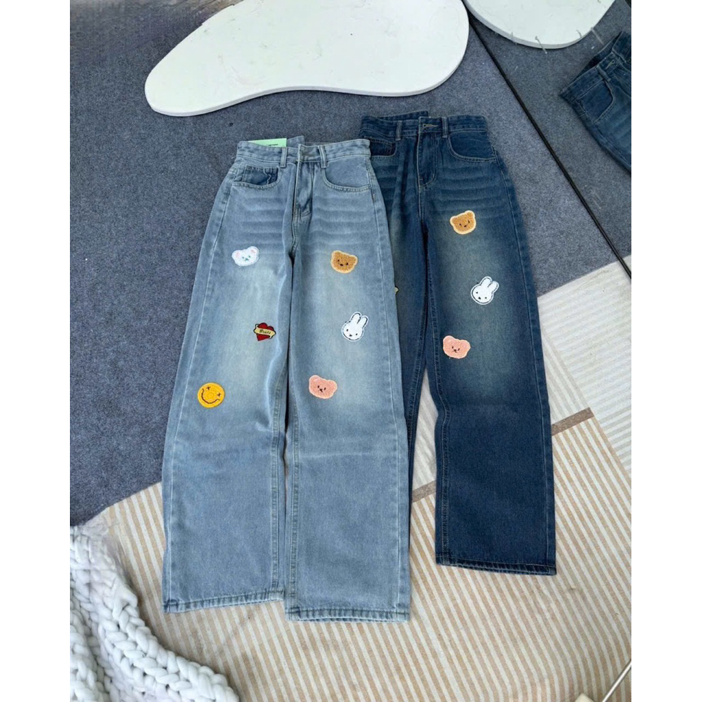 P06 QUẦN SUÔNG THÊU HÌNH KUTE