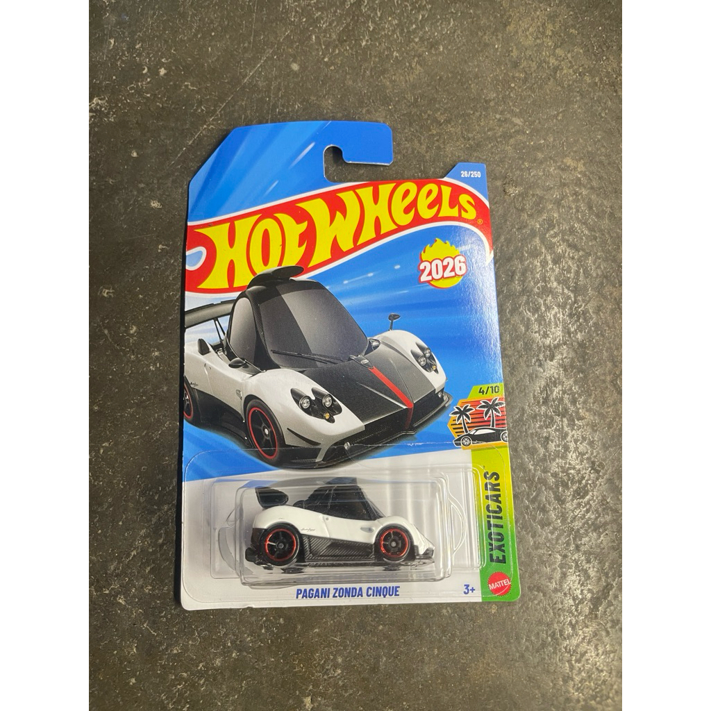 Hot Wheels Pagani Zonda Cinque - basic B case 2026