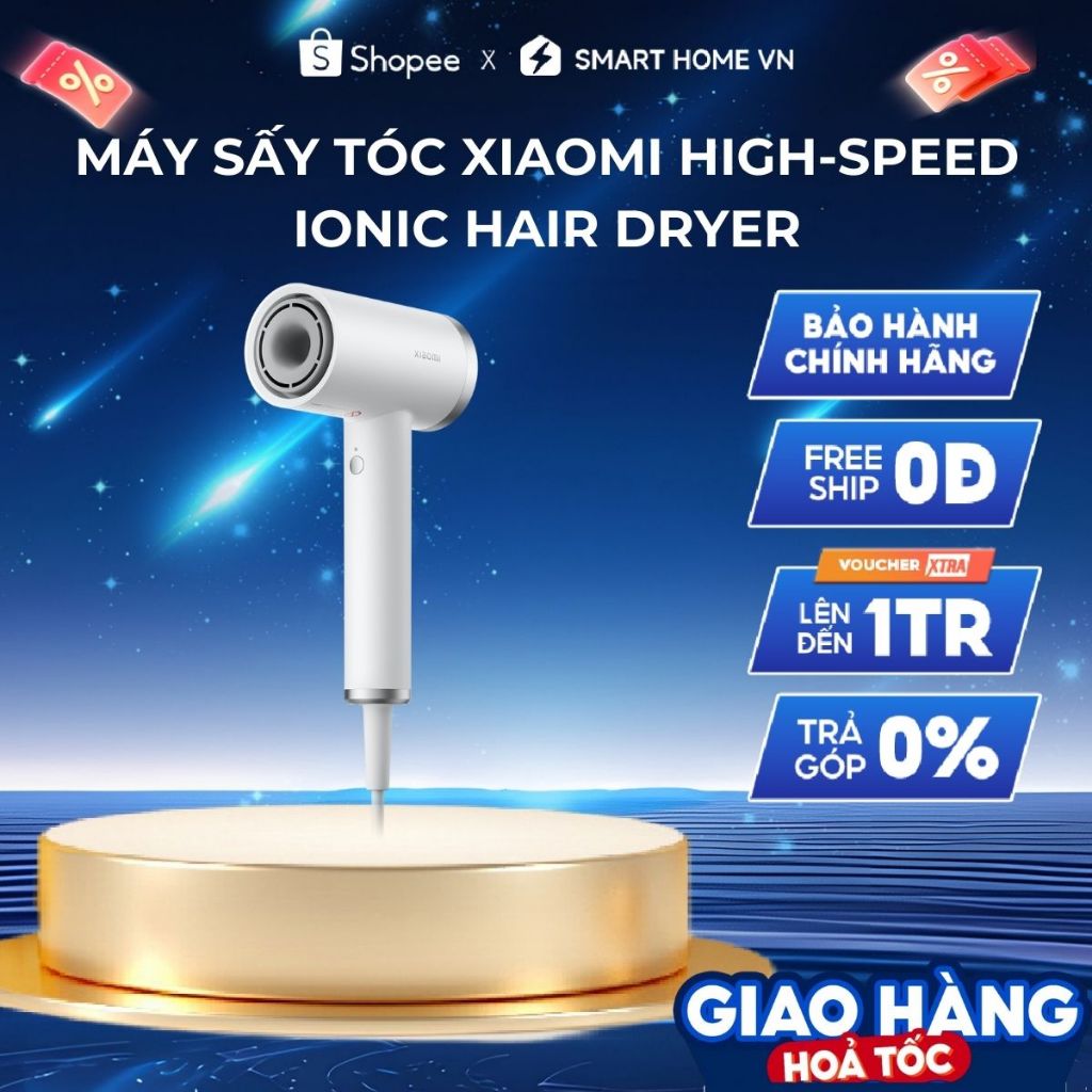 Máy Sấy Tóc Xiaomi Ion Tốc Độ Cao Xiaomi High-speed Ionic Hair Dryer | BH 12 Tháng