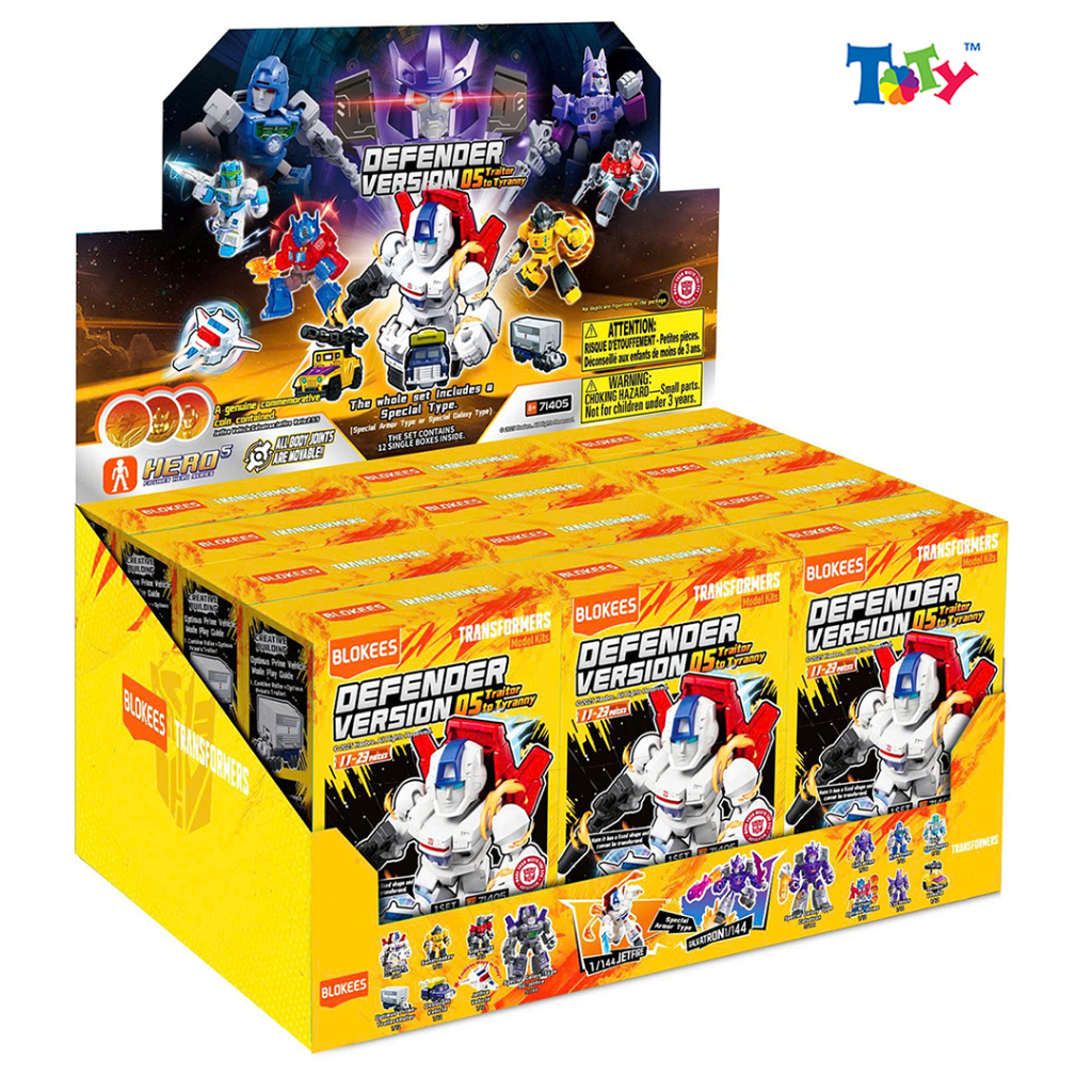 [CHÍNH HÃNG] Mô hình Transformers - DV05 - Traitor to Tyranny - Blokees - ET44