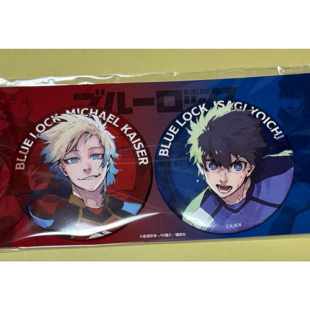 (BLLK-1) SET BADGE KAISER ISAGI ( ĐỌC MÔ TẢ)